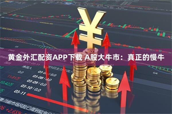 黄金外汇配资APP下载 A股大牛市：真正的慢牛